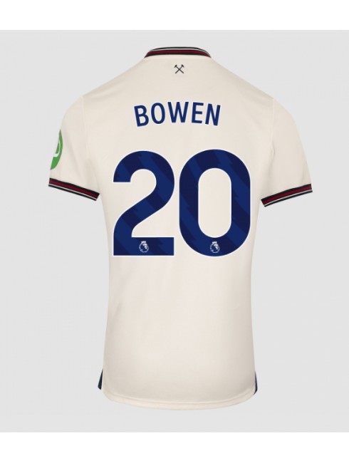 West Ham United Jarrod Bowen #20 Replika Borta Kläder 2025-26 Kortärmad West Ham United Jarrod Bowen #20 Replika Borta Kläder 2025-26 Kortärmad